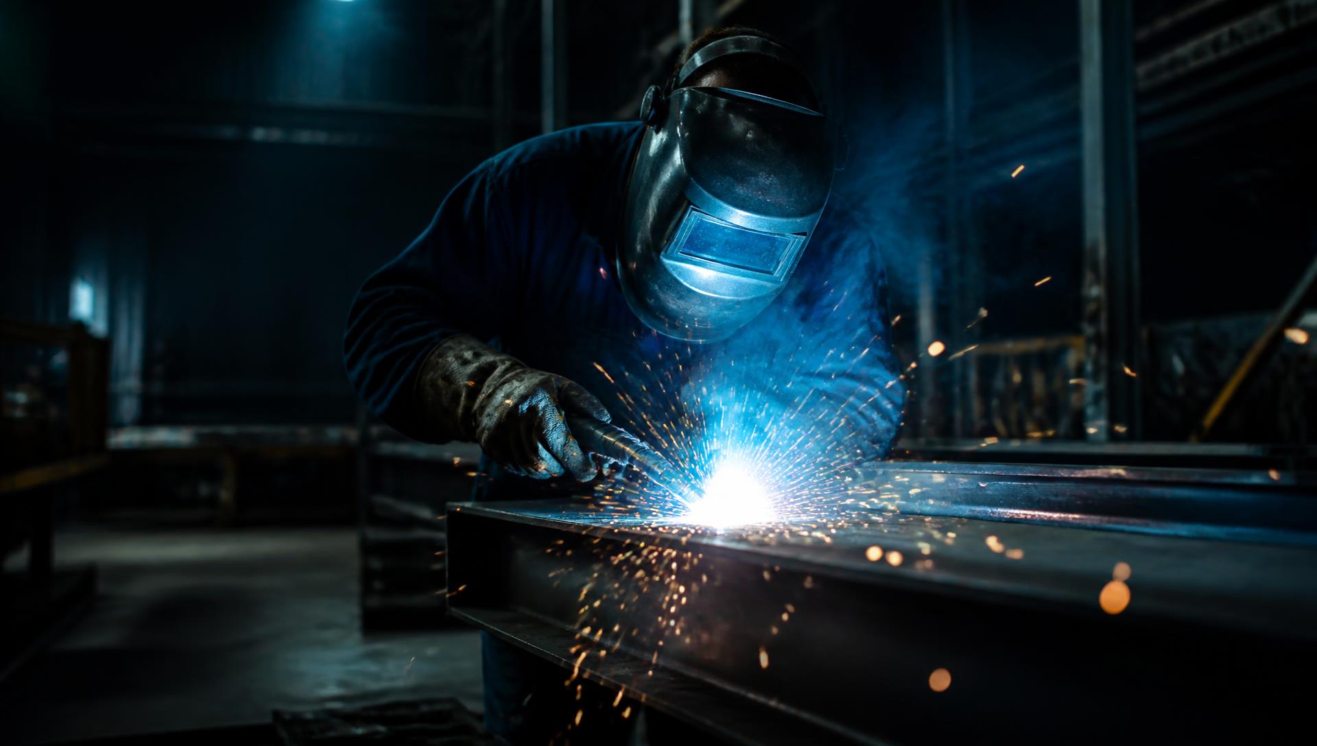 Welding work in Europe
